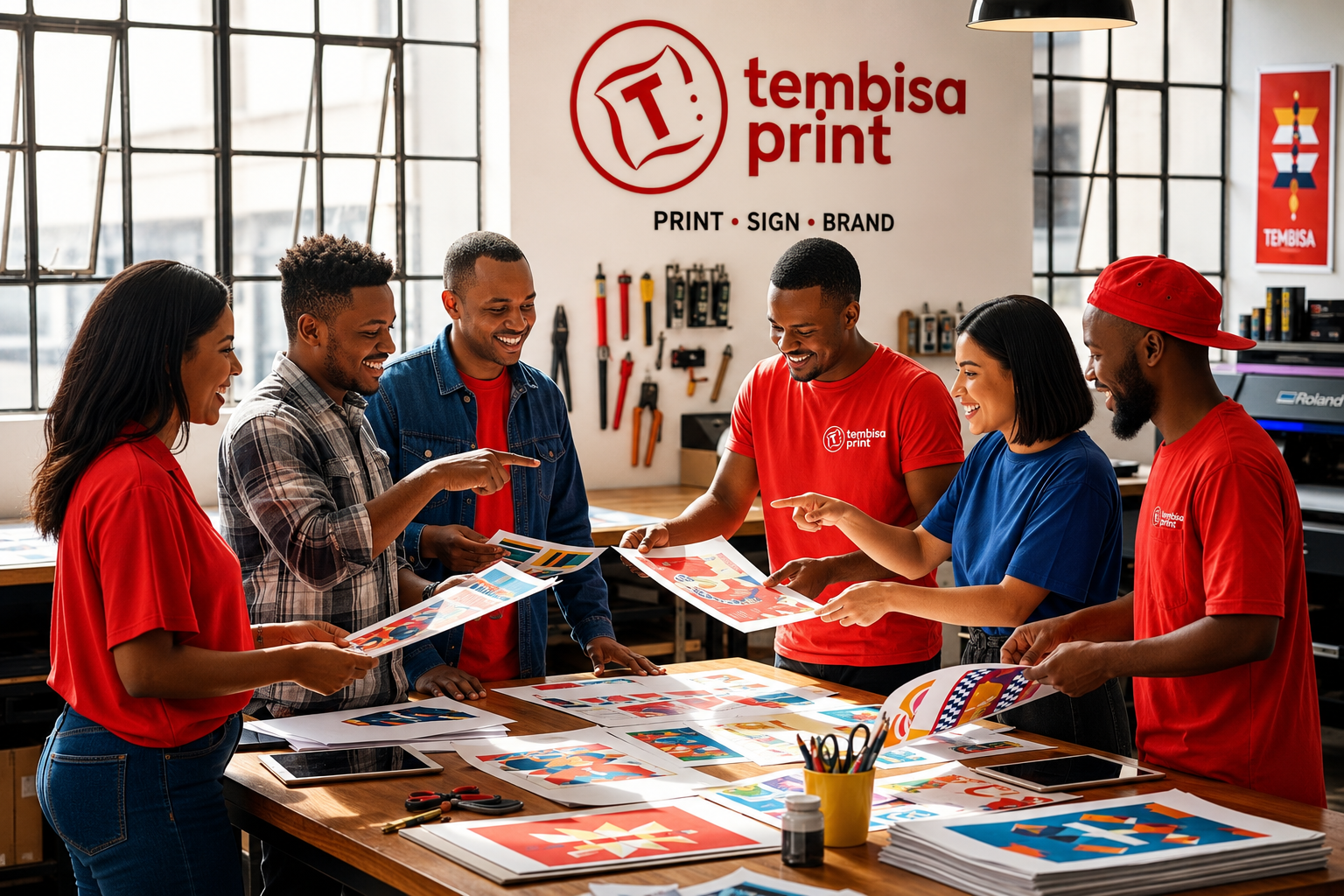 Tembisa Print team and work