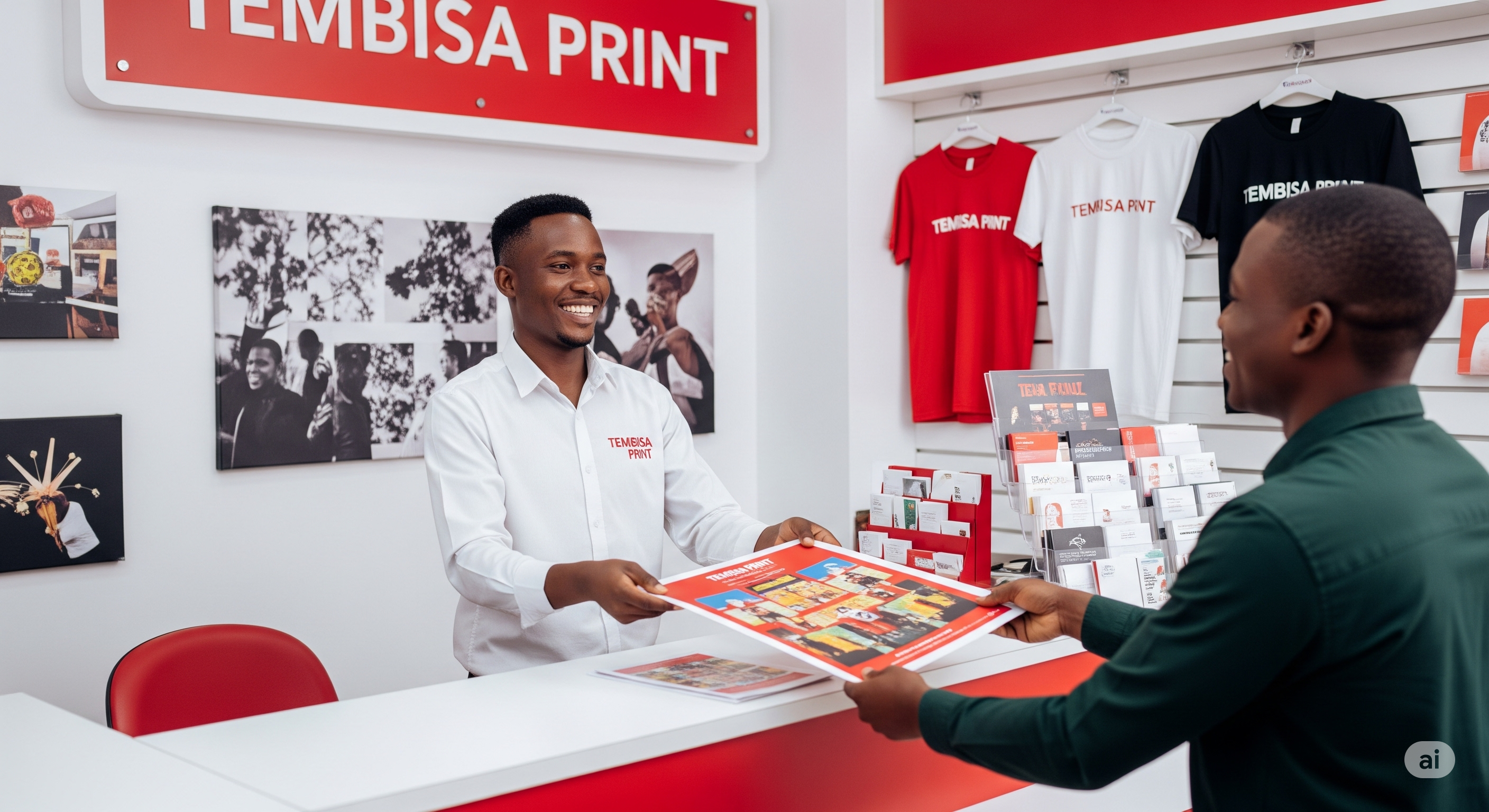 Printing and finishing services